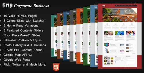 ThemeForest - Grip Corporate Business HTML Template - RiP ThemeForest - Grip Corporate Business HTML Template - RiP