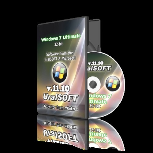 Windows 7x86 Ultimate UralSOFT v.11.10(fixed) [Русский]