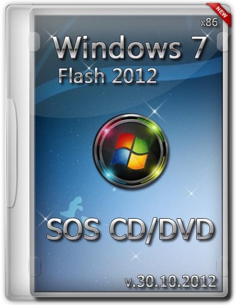 Windows 7 PE SOS CD/DVD & Flash 2012 (х86/RUS)